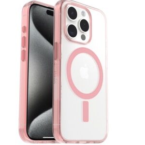 OtterBox Lumen Series iPhone 15 Plus Case Pink - NEW